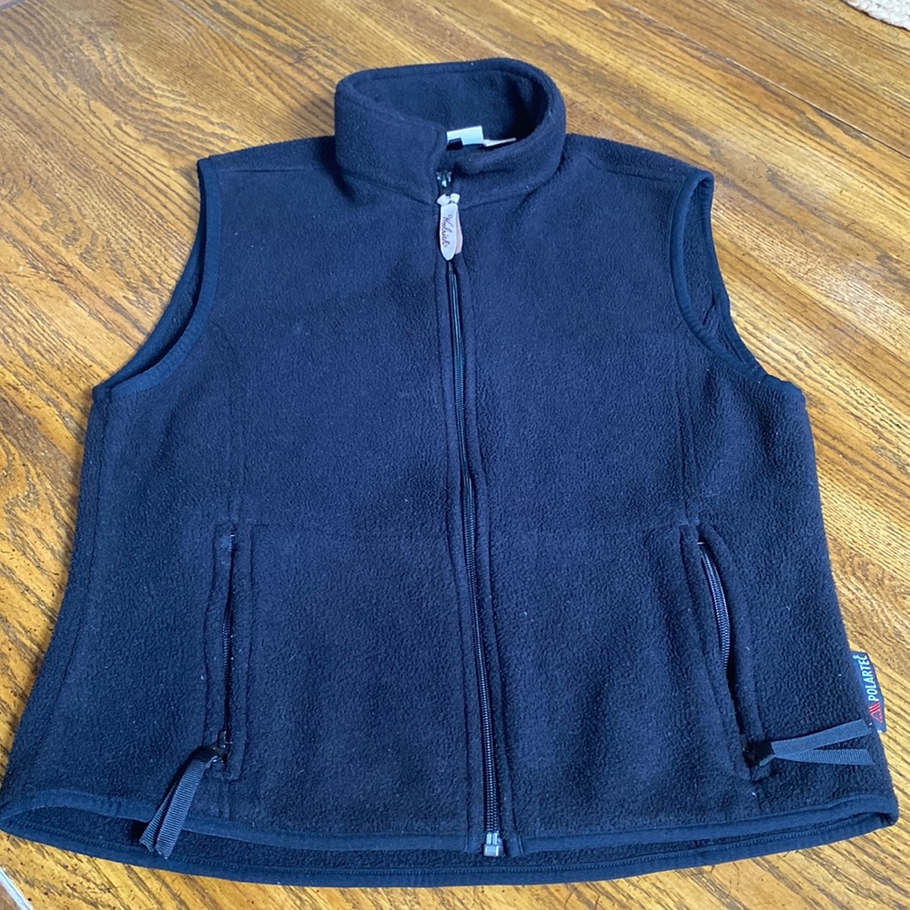 Woolrich Woman's Full Zip Polar Tec Vest with Zip Tag Size S